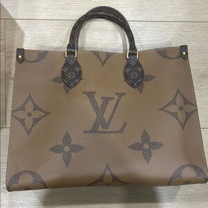 Louis Vuitton Brown Monogram Tote